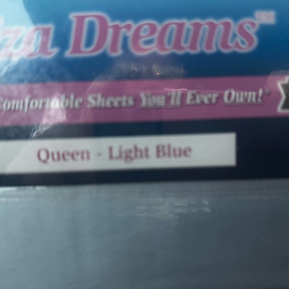 Giza Dreams Queen Sheets - Light Blue - Picture 2 of 4